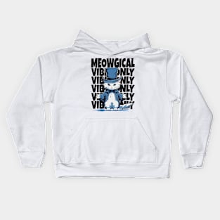 Meowgical Vibes Only Kids Hoodie